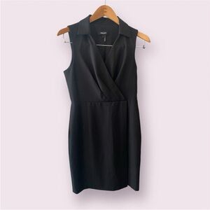 DKNY Sleeveless Black Mini Dress